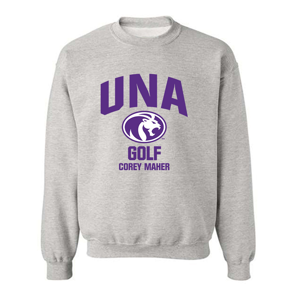North Alabama - NCAA Men's Golf : Corey Maher - Classic Fashion Shersey Crewneck Sweatshirt-0