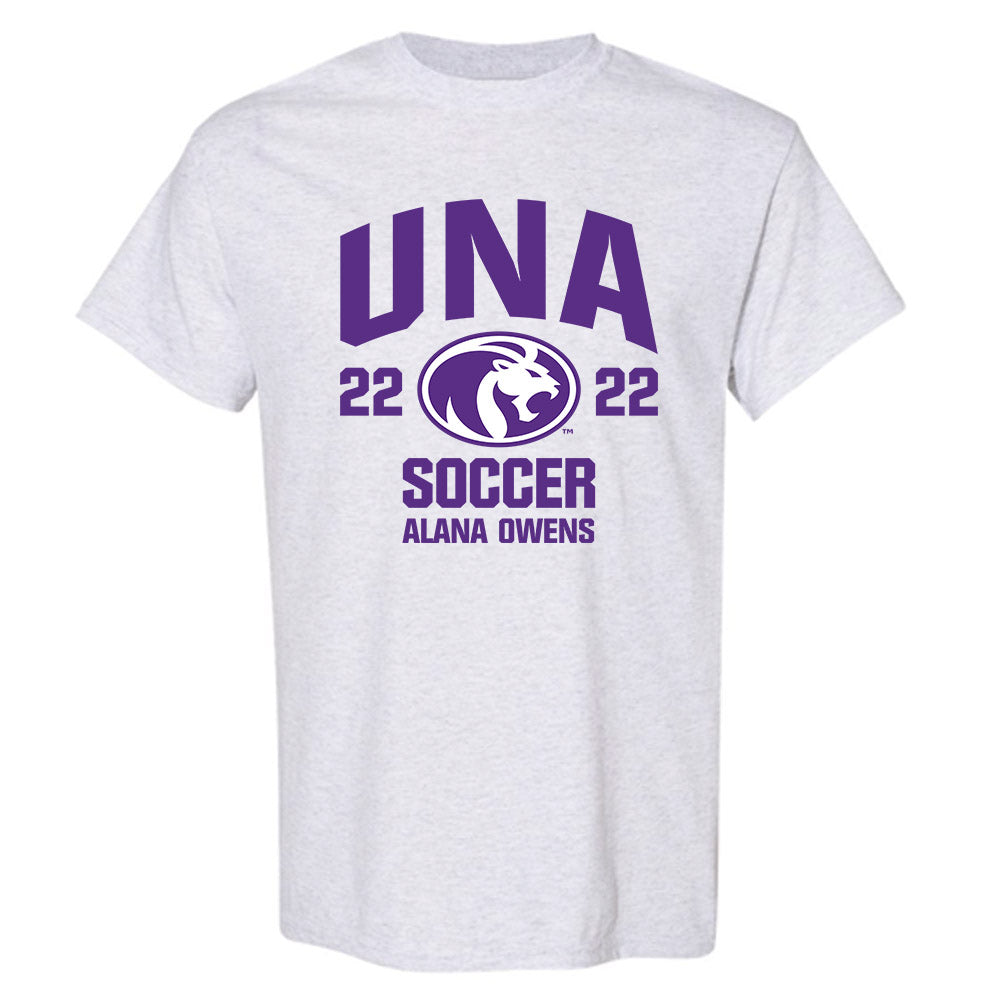 North Alabama - NCAA Women's Soccer : Alana Owens - Classic Fashion Shersey T-Shirt-0