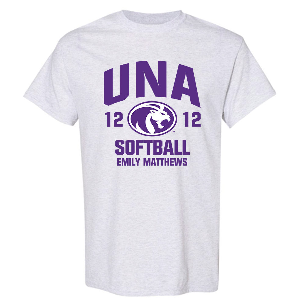 North Alabama - NCAA Softball : Emily Matthews - Classic Fashion Shersey T-Shirt
