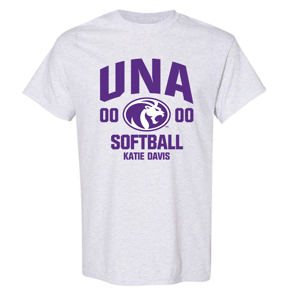 North Alabama - NCAA Softball : Katie Davis - Classic Fashion Shersey T-Shirt-0