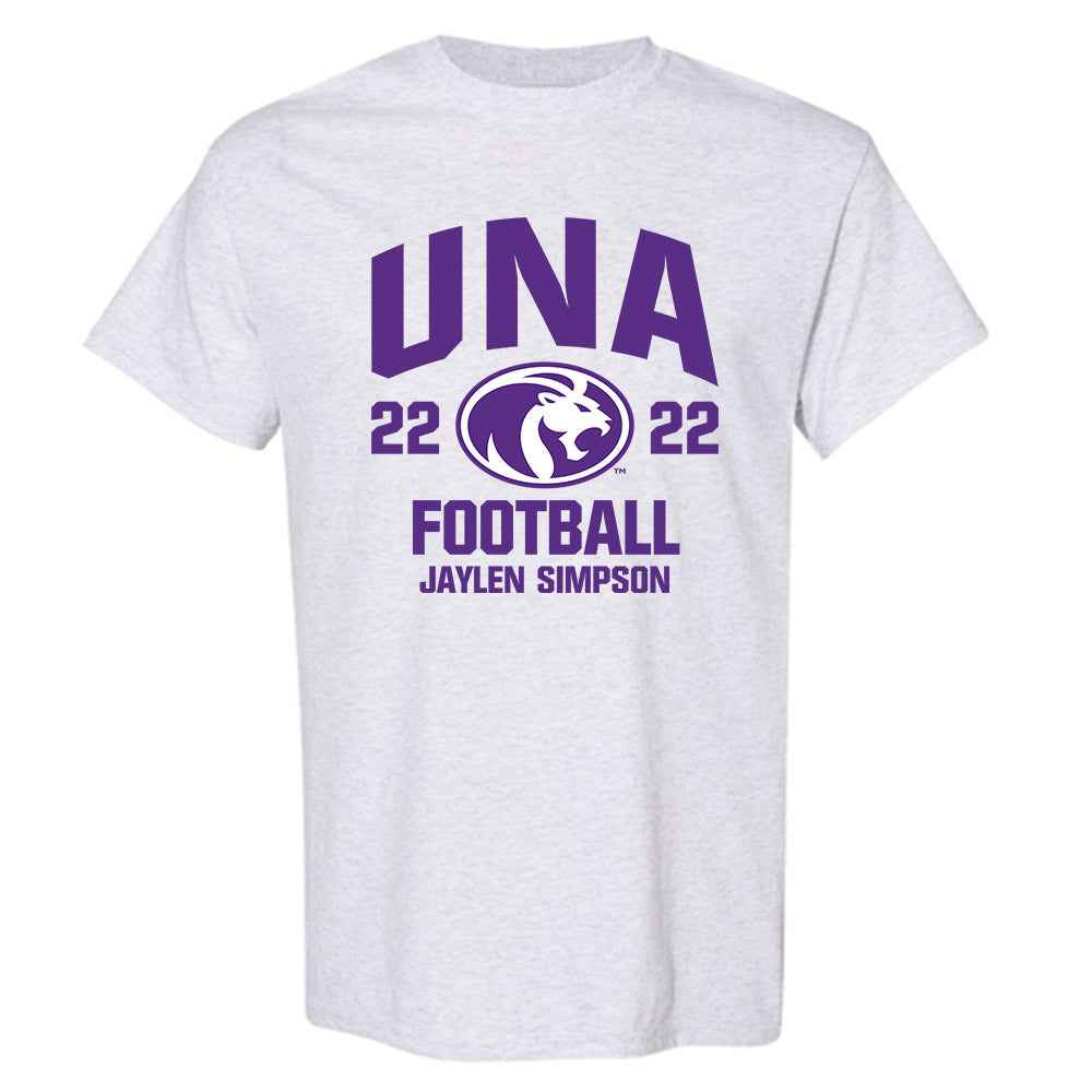 North Alabama - NCAA Football :Jaylen Simpson - Classic Fashion Shersey T-Shirt-0