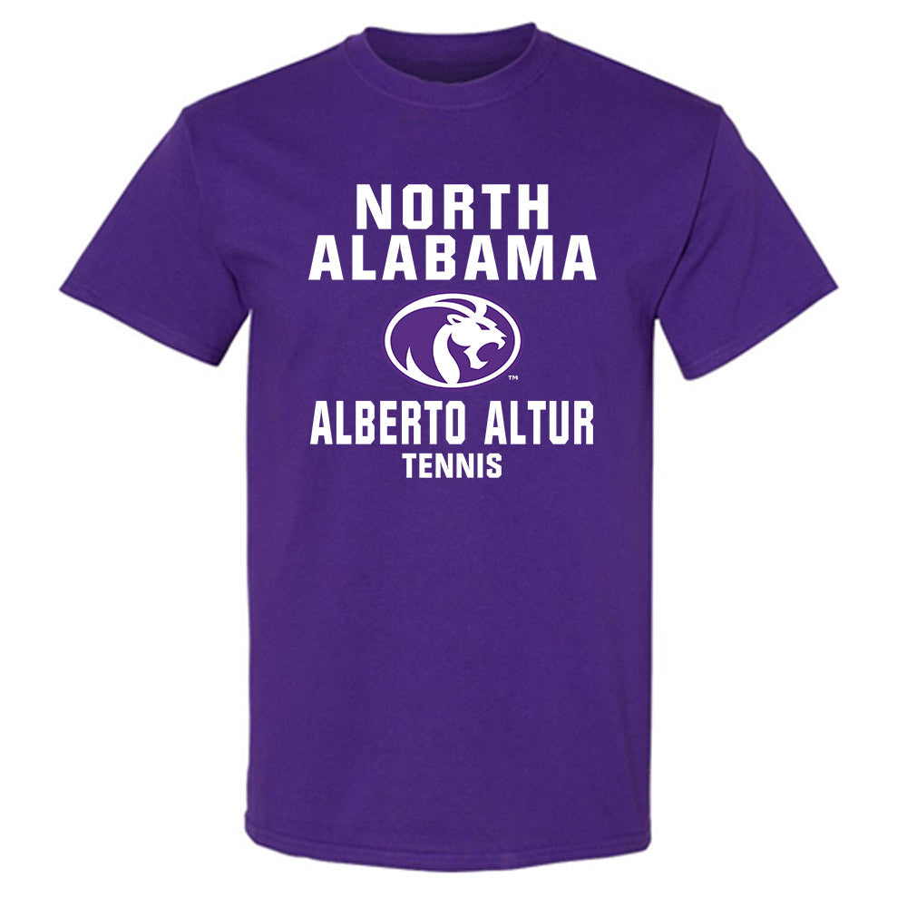 North Alabama - NCAA Men's Tennis : Alberto Altur - Classic Shersey T-Shirt-0
