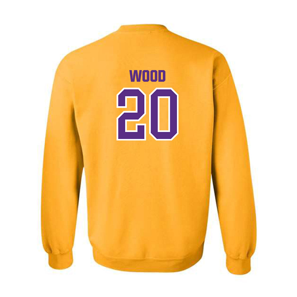 North Alabama - NCAA Football : John Austin Wood - Classic Shersey Crewneck Sweatshirt-1