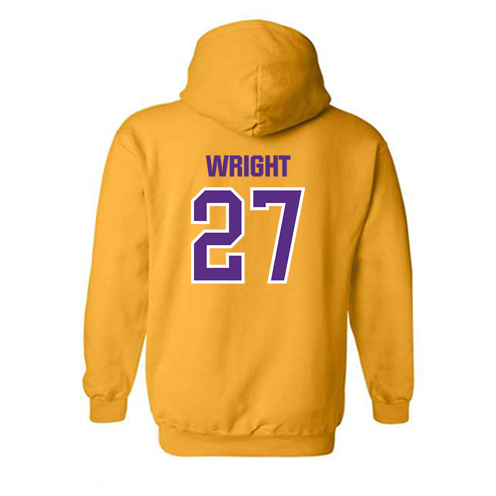 North Alabama - NCAA Softball : Claire Wright - Classic Shersey Hooded Sweatshirt-1