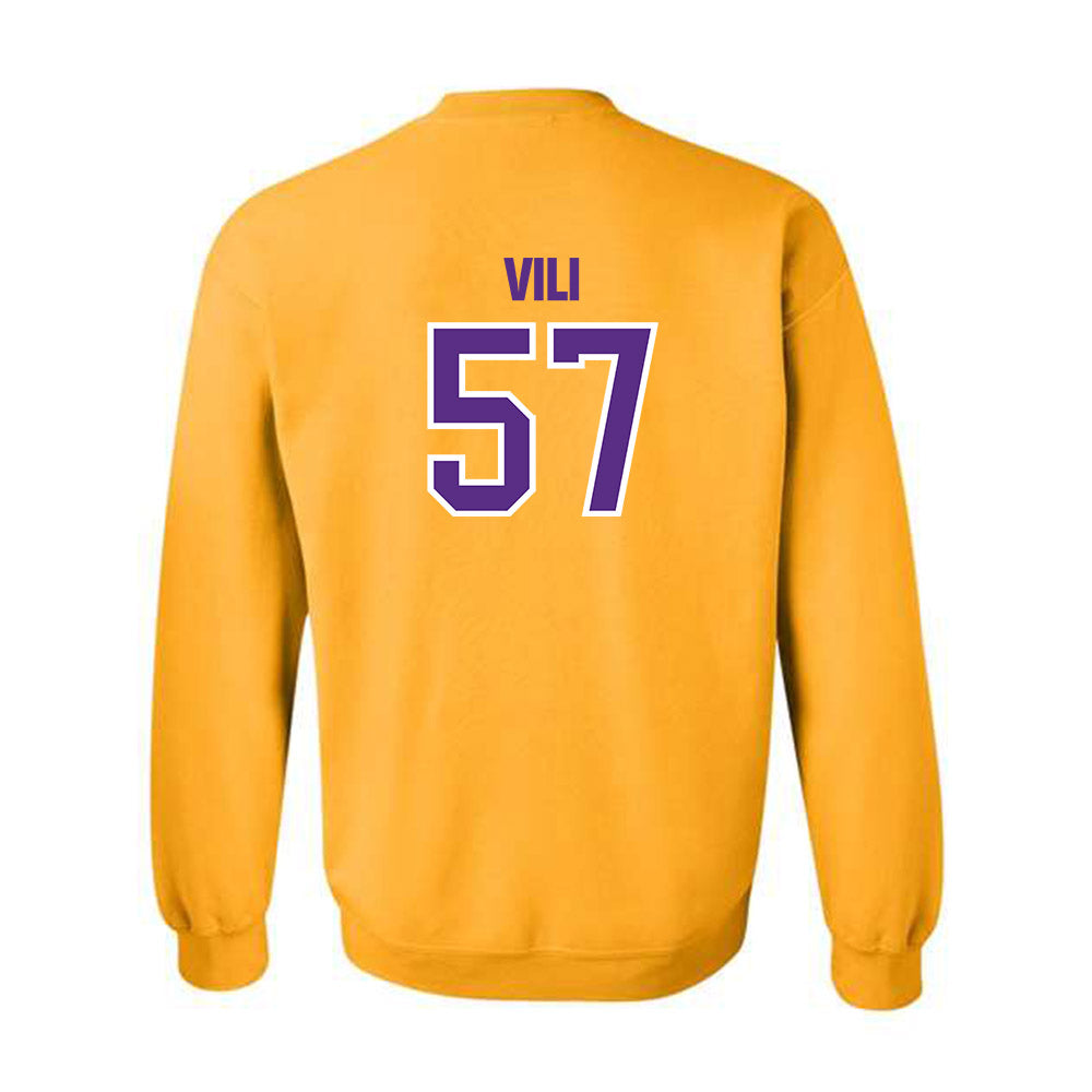North Alabama - NCAA Football : Fred Vili - Classic Shersey Crewneck Sweatshirt-1