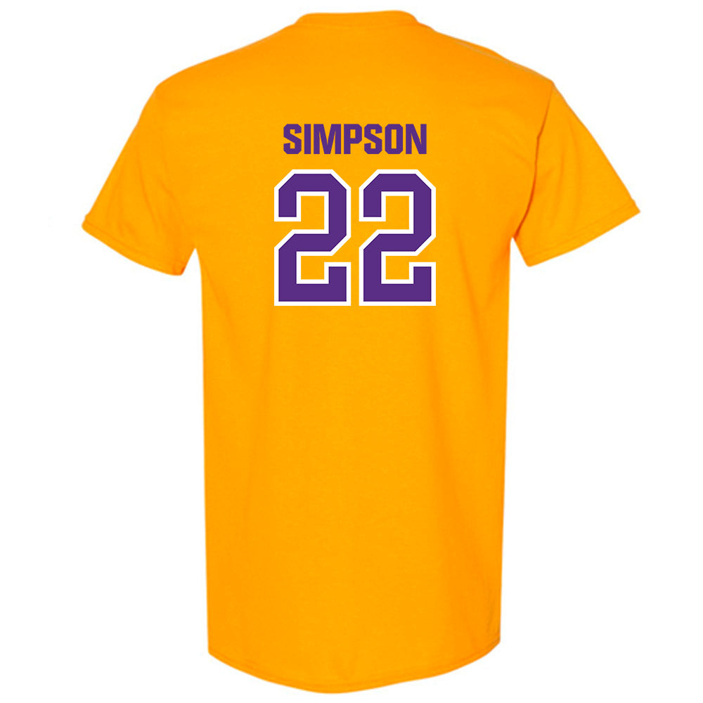 North Alabama - NCAA Football :Jaylen Simpson - Classic Shersey T-Shirt-1