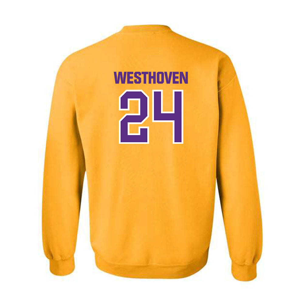 North Alabama - NCAA Softball : Lindsey Westhoven - Classic Shersey Crewneck Sweatshirt-1