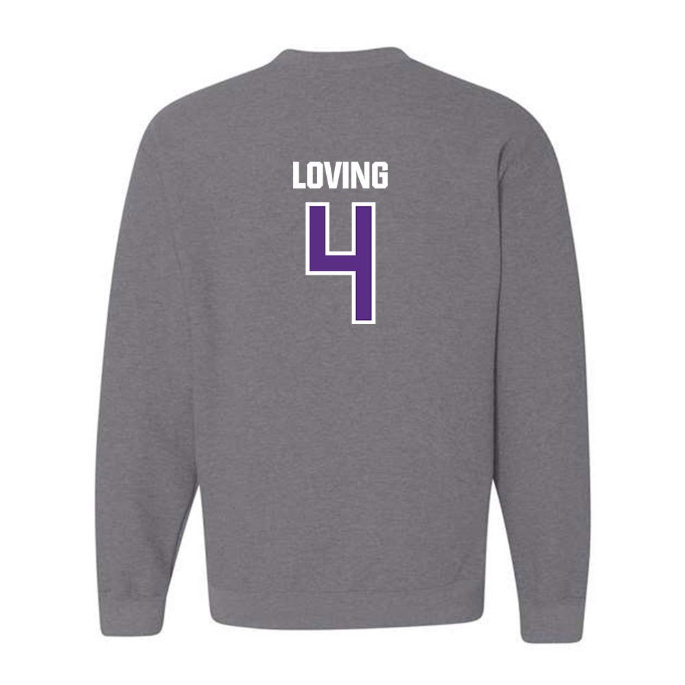 North Alabama - NCAA Baseball : Bryant Loving - Classic Shersey Crewneck Sweatshirt-1