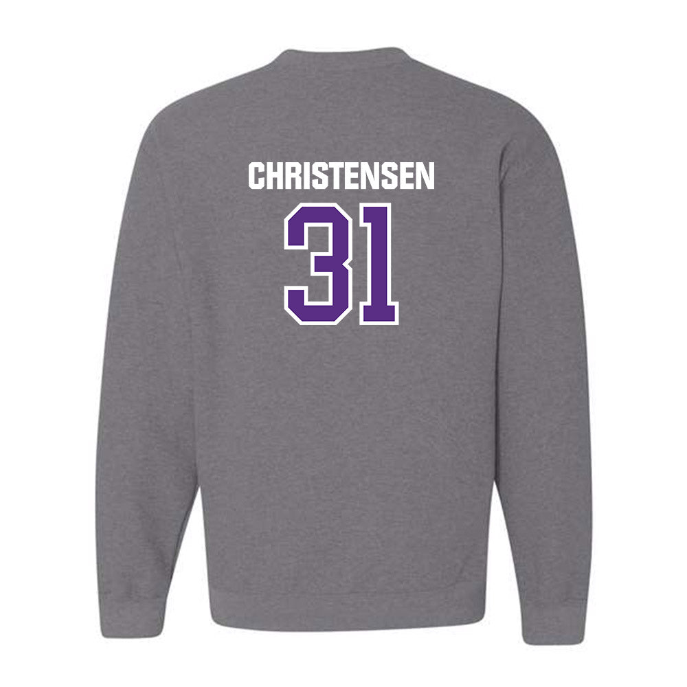 North Alabama - NCAA Football : Micah Christensen - Classic Shersey Crewneck Sweatshirt-1