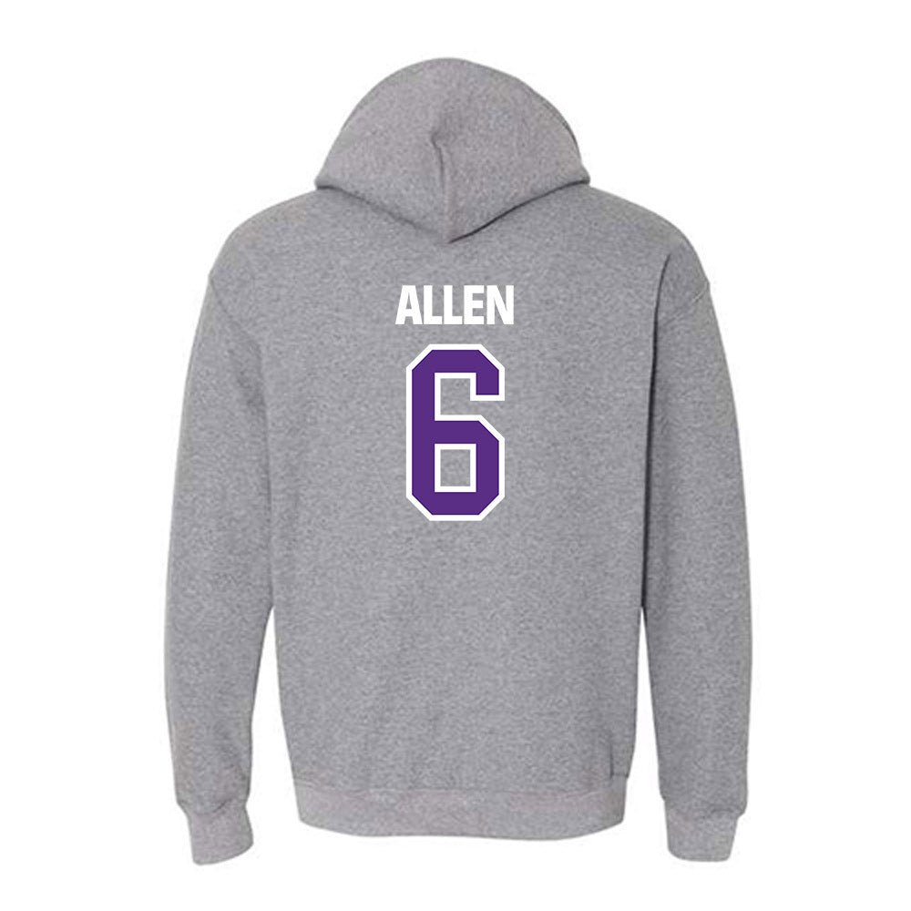 North Alabama - NCAA Football : Jayvian Allen - Classic Shersey Hooded Sweatshirt