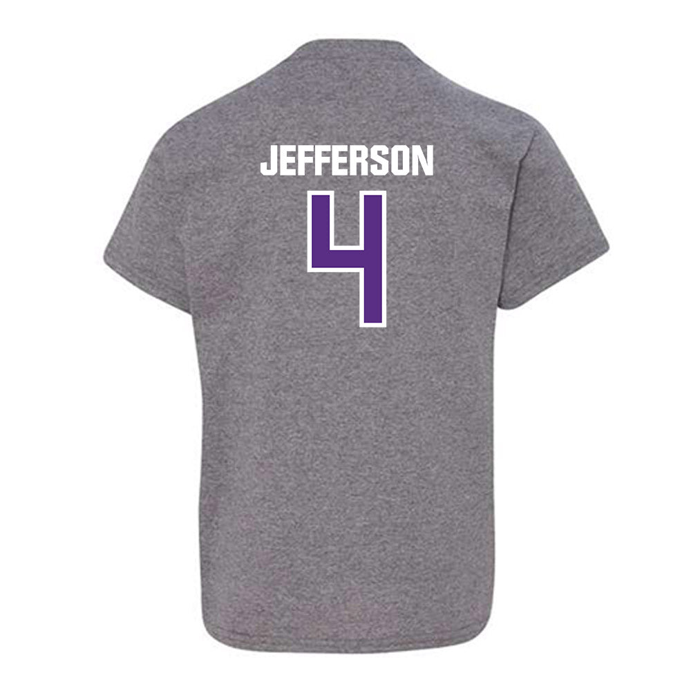 North Alabama - NCAA Men's Basketball : Canin Jefferson - Classic Shersey Youth T-Shirt-1