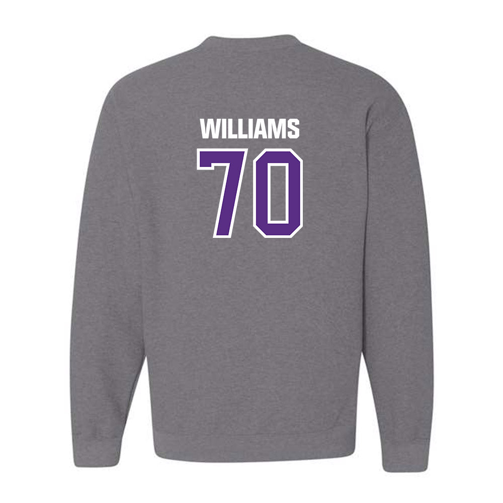 North Alabama - NCAA Football : Eric Williams - Classic Shersey Crewneck Sweatshirt-1