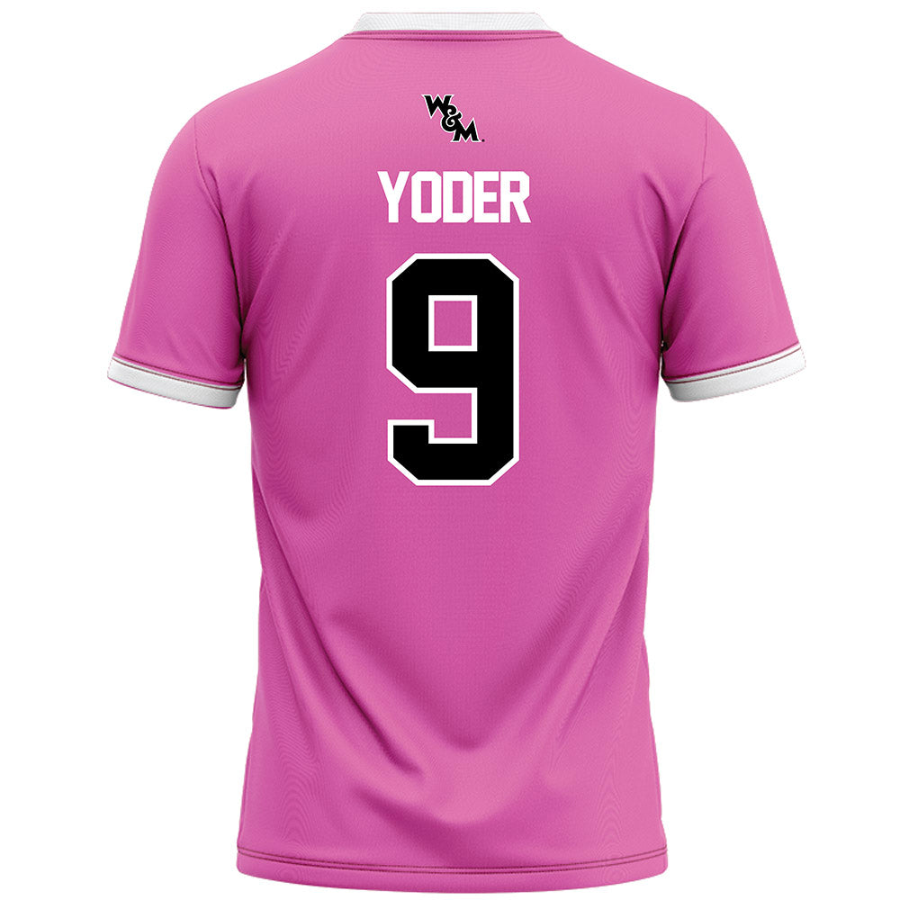 William & Mary - NCAA Football : Bronson Yoder - Football Jersey