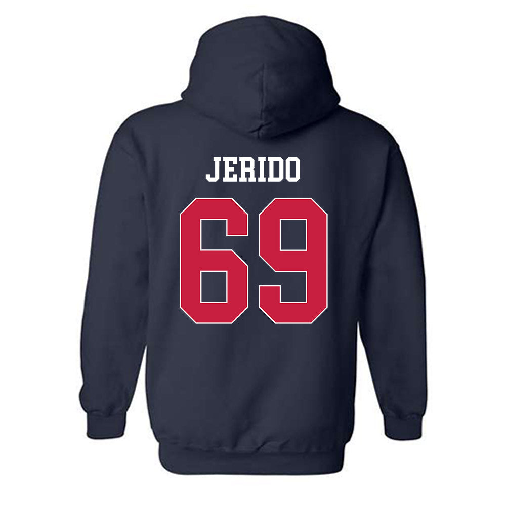 South Alabama - NCAA Football : Kenton Jerido - Classic Fashion Shersey Hooded Sweatshirt-1