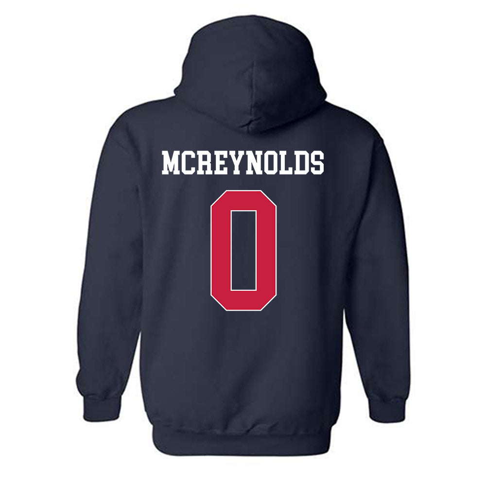 South Alabama - NCAA Football : Braylon Mcreynolds - Classic Fashion Shersey Hooded Sweatshirt-1