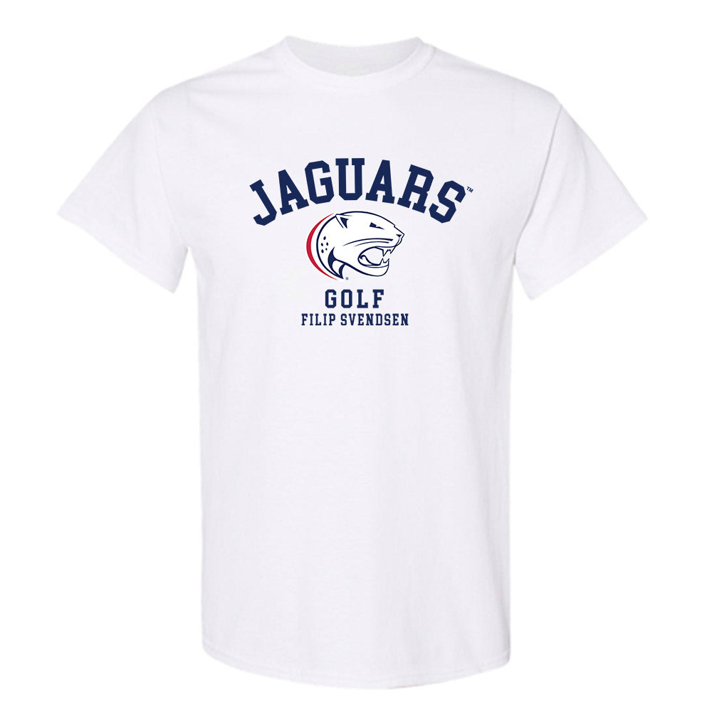 South Alabama - NCAA Men's Golf : Filip Svendsen - Classic Fashion Shersey T-Shirt-0