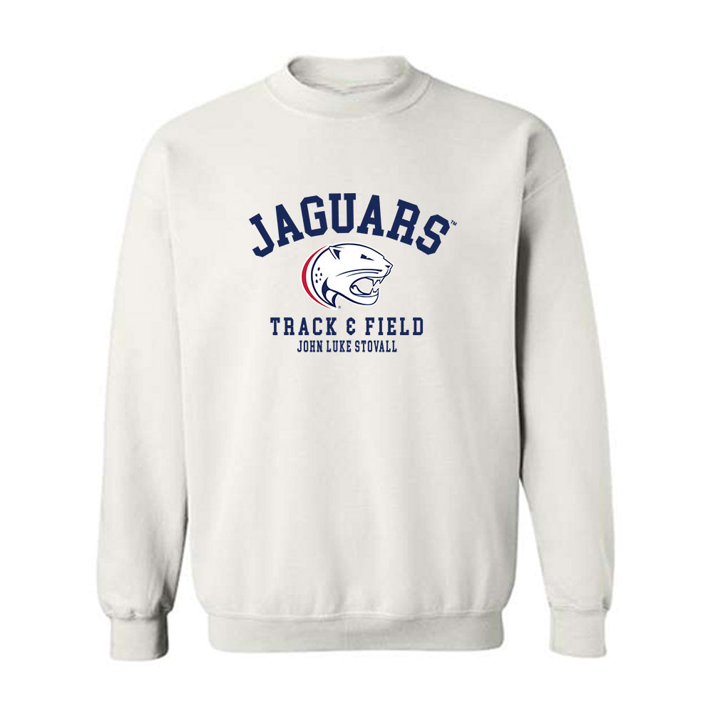 South Alabama - NCAA Men's Track & Field : John Luke Stovall - Classic Fashion Shersey Crewneck Sweatshirt-0