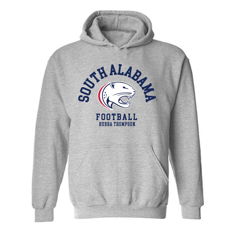 South Alabama - NCAA Football : Bubba Thompson - Classic Fashion Shersey Hooded Sweatshirt-0