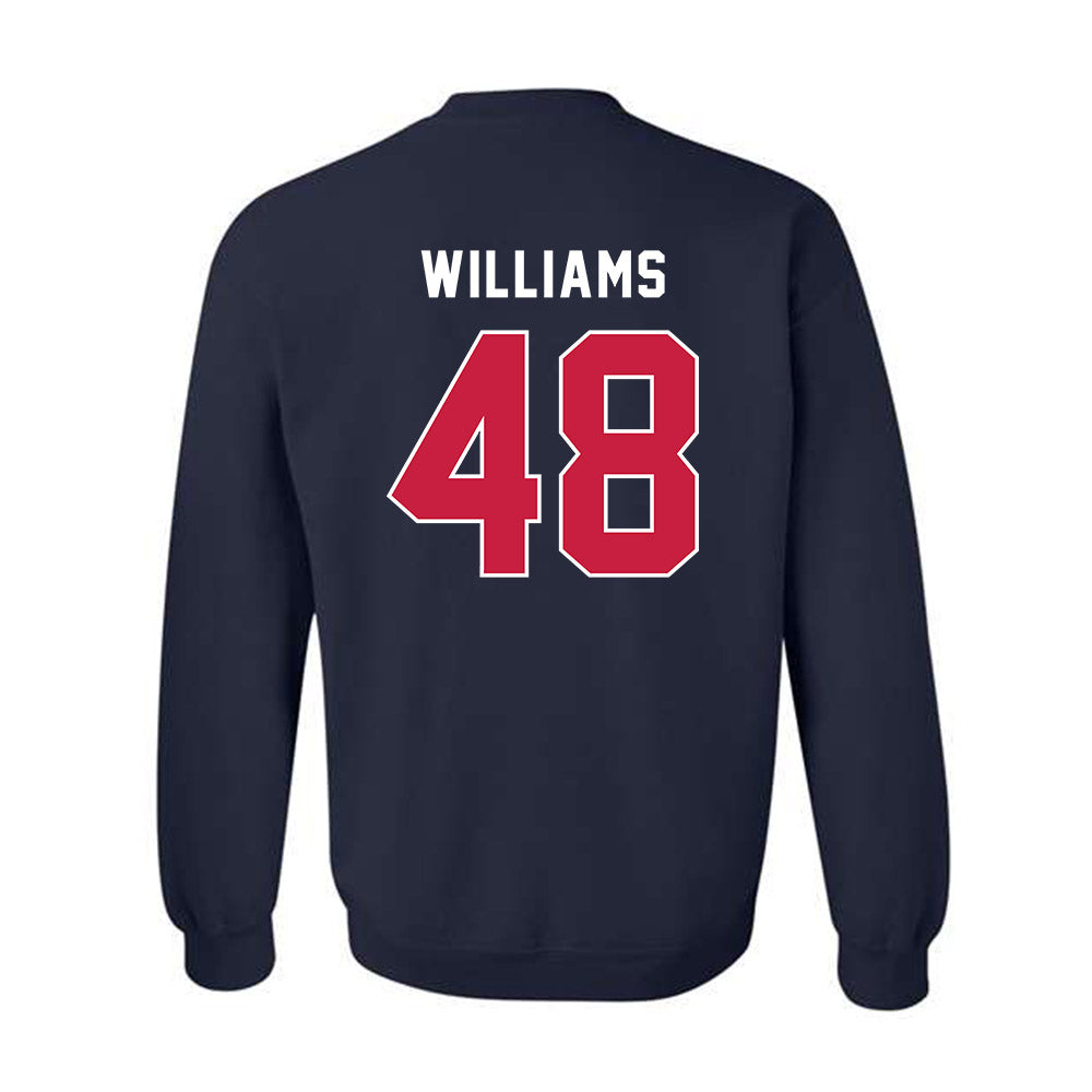 South Alabama - NCAA Football : Jordan Williams - Classic Fashion Shersey Crewneck Sweatshirt-1