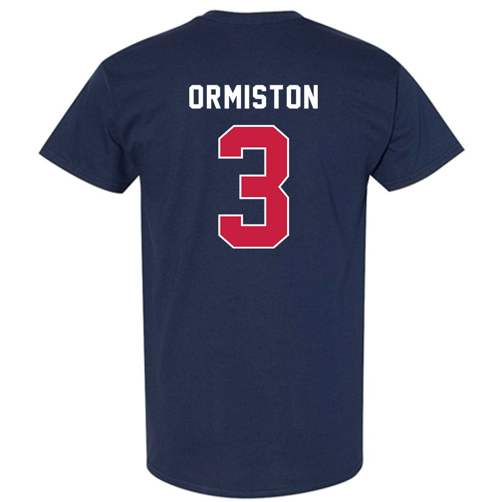 South Alabama - NCAA Men's Basketball : Elijah Ormiston - Classic Fashion Shersey T-Shirt-1