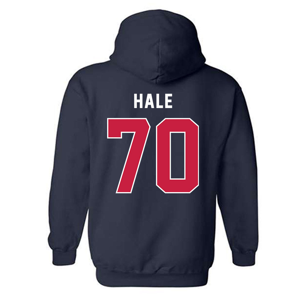 South Alabama - NCAA Football : Asher Hale - Classic Fashion Shersey Hooded Sweatshirt-1
