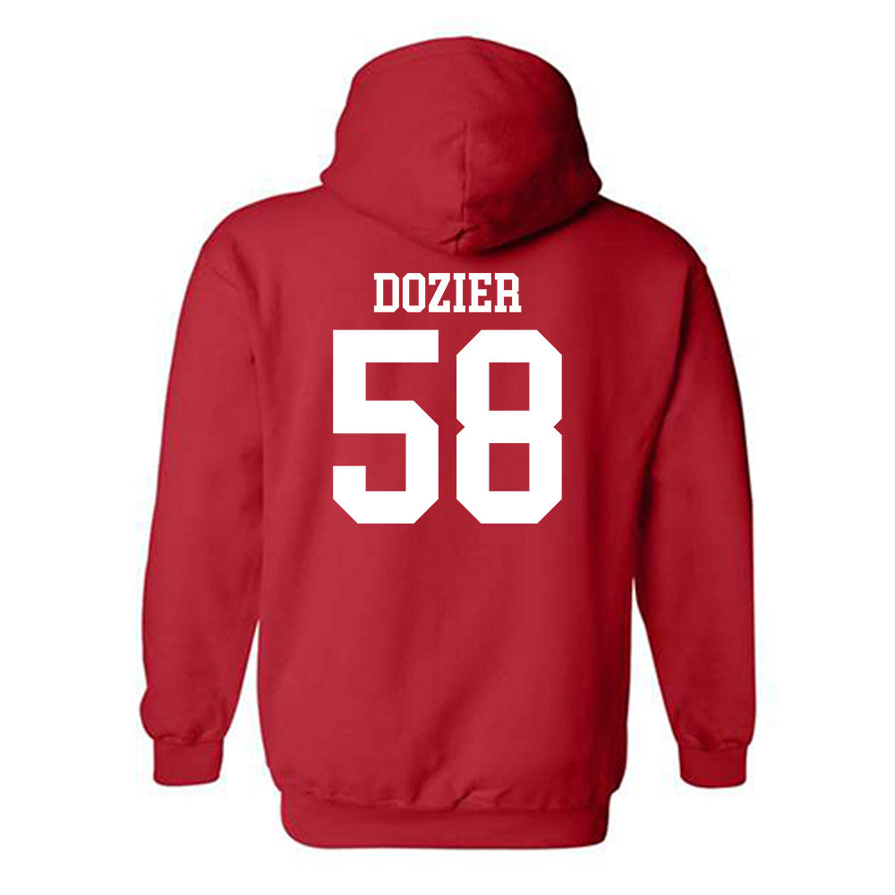 South Alabama - NCAA Football : Hayden Dozier - Classic Shersey Hooded Sweatshirt-1