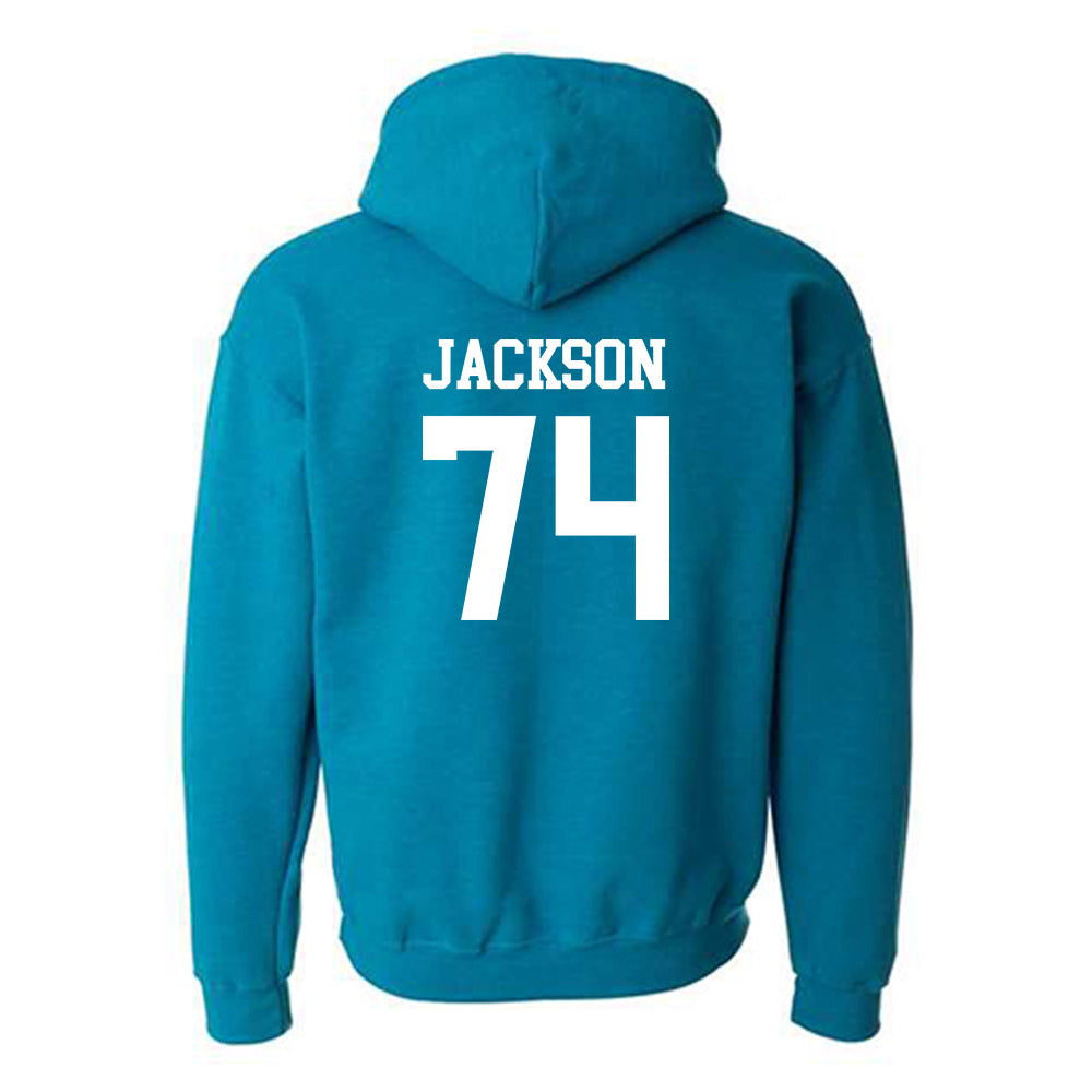 Coastal Carolina - NCAA Football : Desmond Jackson - Classic Shersey Hooded Sweatshirt-1