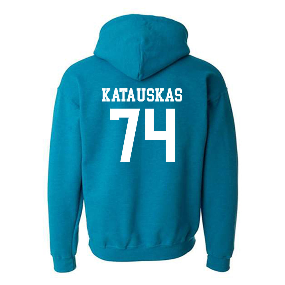 Coastal Carolina - NCAA Football : Jacob Katauskas - Classic Shersey Hooded Sweatshirt