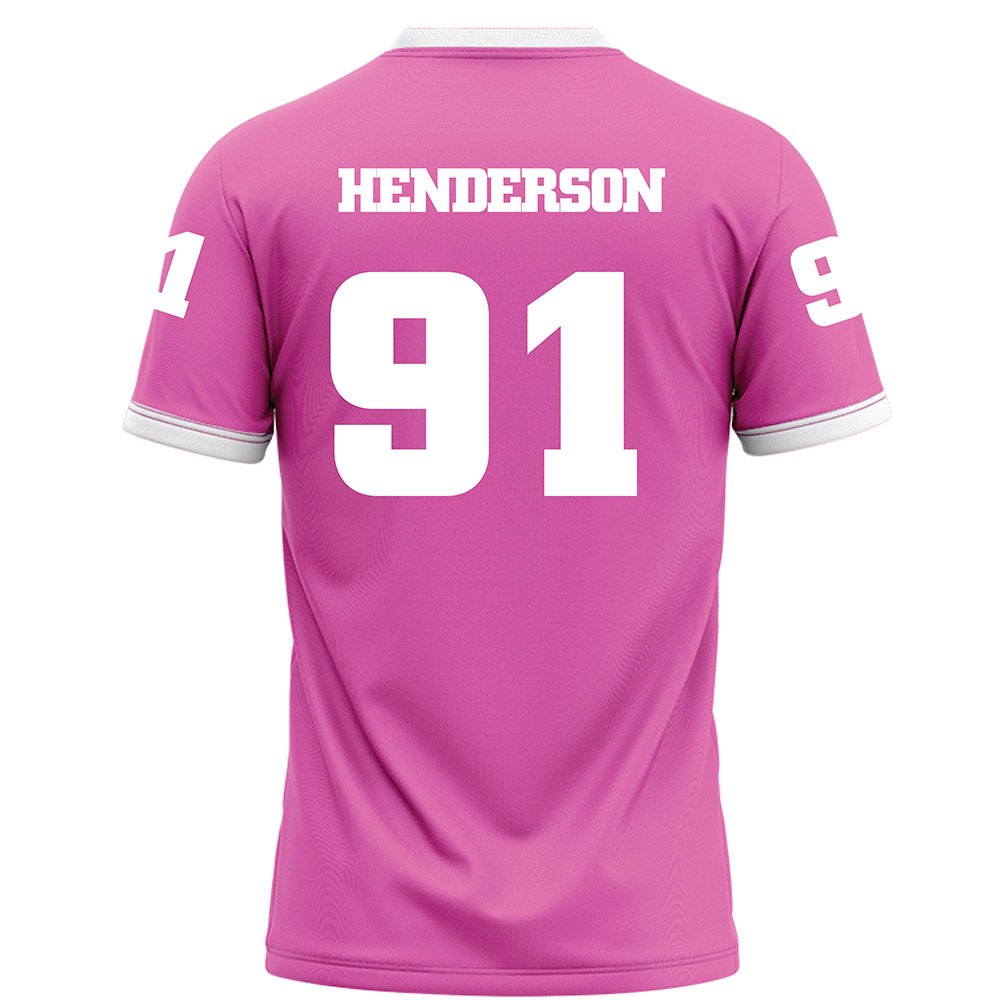 UTC - NCAA Football : Montrell Henderson - Pink Football Jersey-1