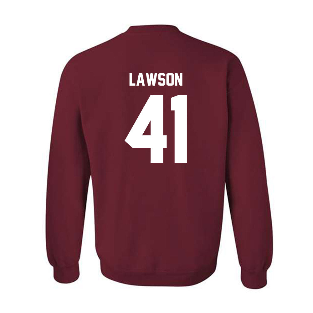 NCCU - NCAA Football : Isaiah Lawson - Classic Shersey Crewneck Sweatshirt