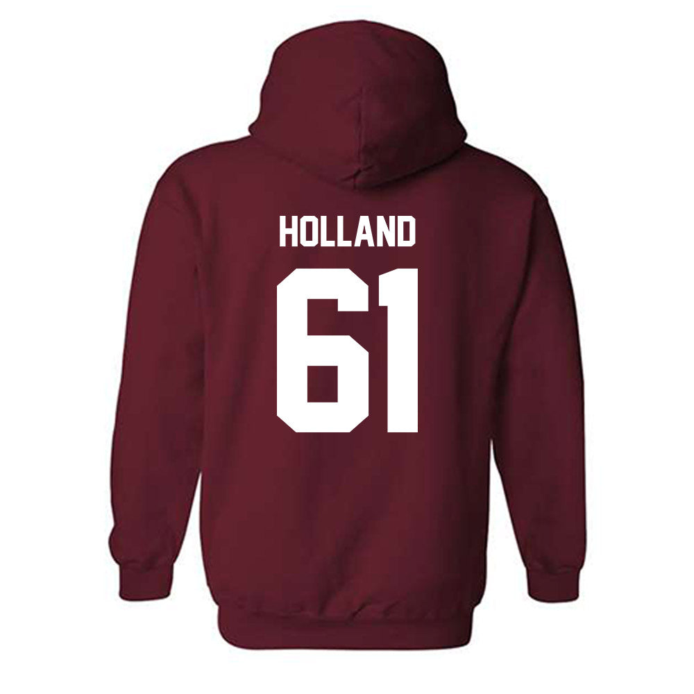NCCU - NCAA Football : Tyshon Holland - Classic Shersey Hooded Sweatshirt