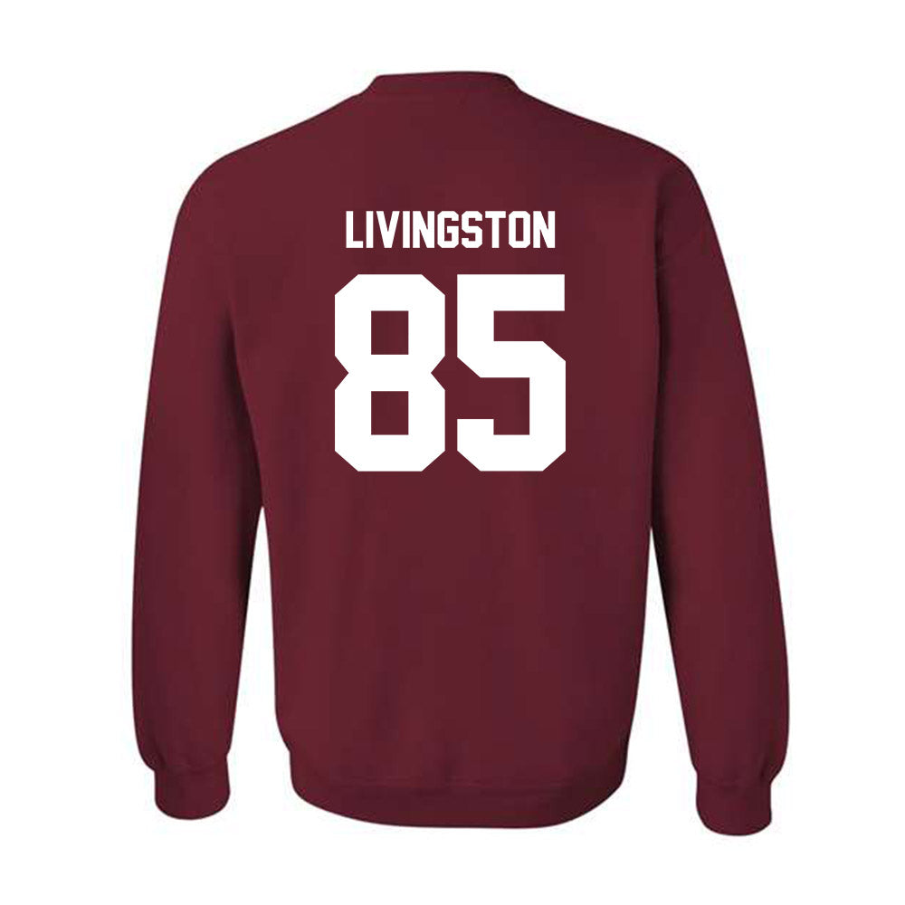 NCCU - NCAA Football : SyRee Livingston - Classic Shersey Crewneck Sweatshirt-1