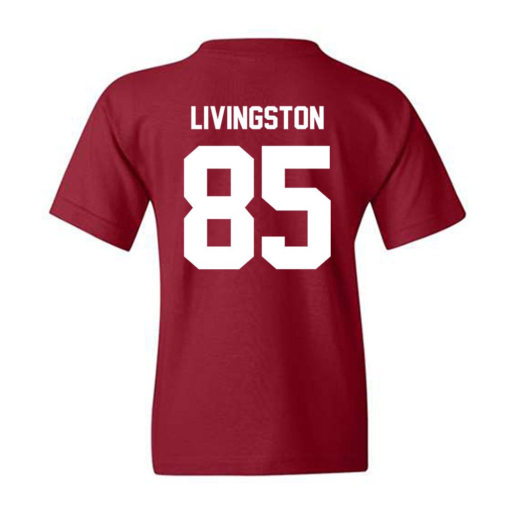 NCCU - NCAA Football : SyRee Livingston - Classic Shersey Youth T-Shirt-1