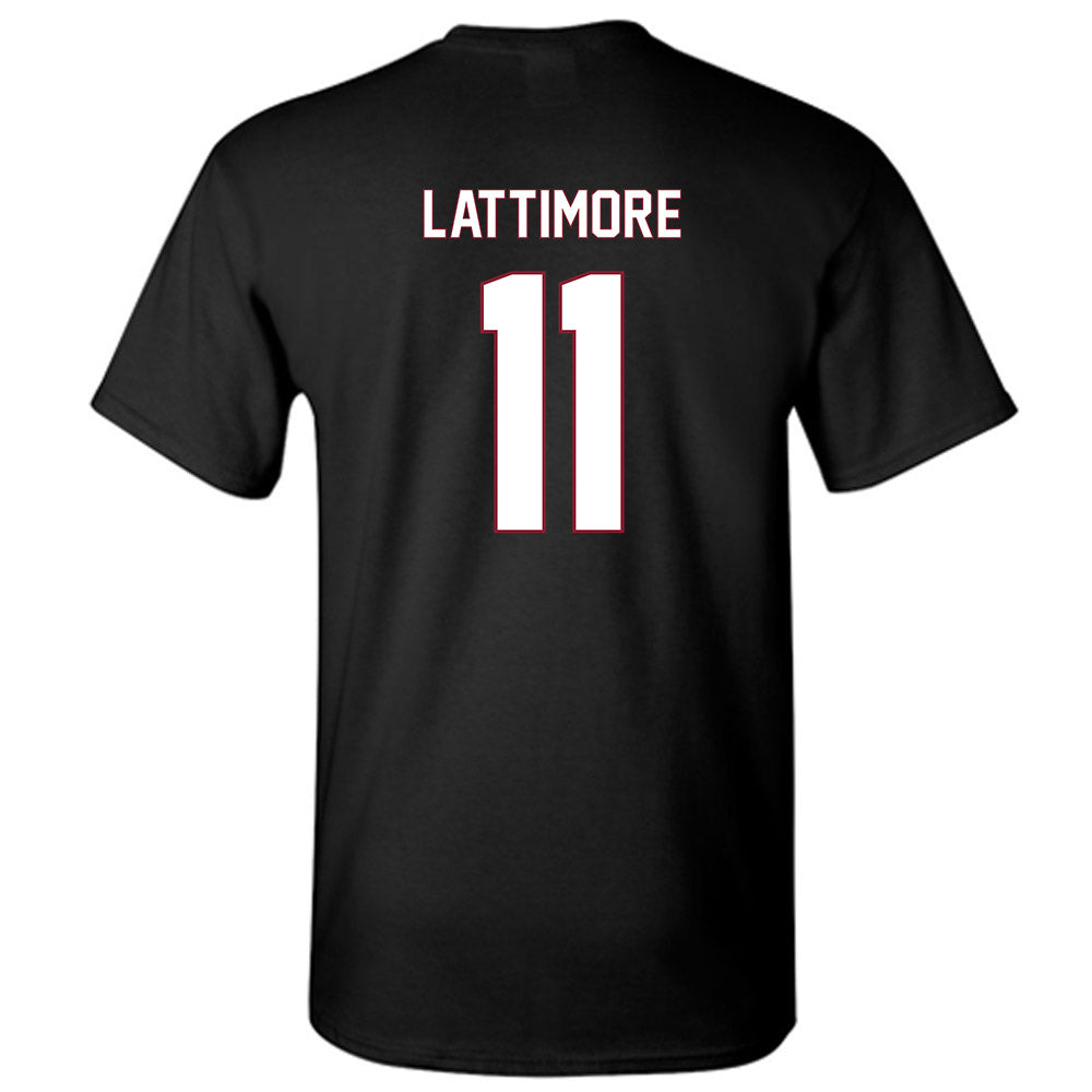 NCCU - NCAA Men's Basketball : Gage Lattimore - Replica Shersey T-Shirt-1