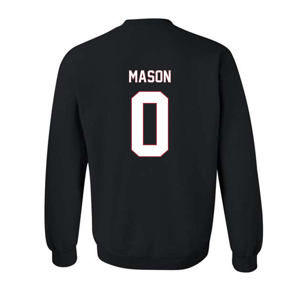 NCCU - NCAA Women's Volleyball : Jenelle Mason - Replica Shersey Crewneck Sweatshirt-1