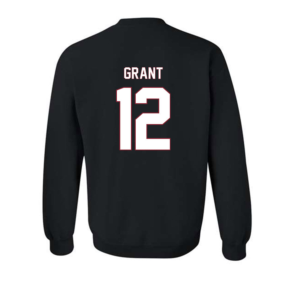 NCCU - NCAA Women's Basketball : Aaliyah Grant - Replica Shersey Crewneck Sweatshirt-1