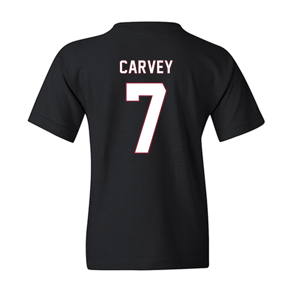 NCCU - NCAA Men's Basketball : Khouri Carvey - Replica Shersey Youth T-Shirt-1