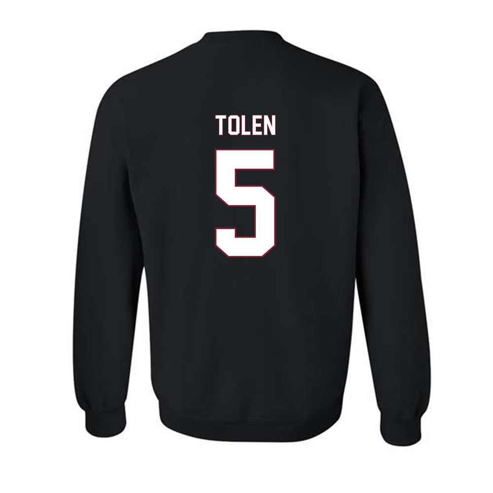 NCCU - NCAA Football : Demarius Tolen - Replica Shersey Crewneck Sweatshirt-1