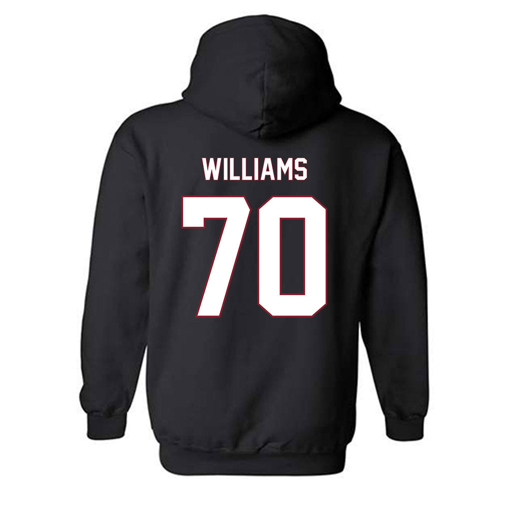 NCCU - NCAA Football : Ta'Ron Williams - Replica Shersey Hooded Sweatshirt-1
