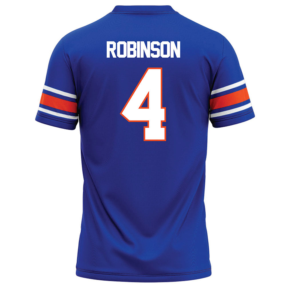 Boise State - NCAA Football : Rodney Robinson - Blue Football Jersey