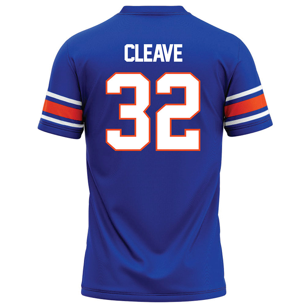 Boise State - NCAA Football : Bryce Cleave - Blue Football Jersey