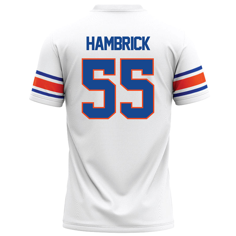 Boise State - NCAA Football : Gavin Hambrick - White Football Jersey