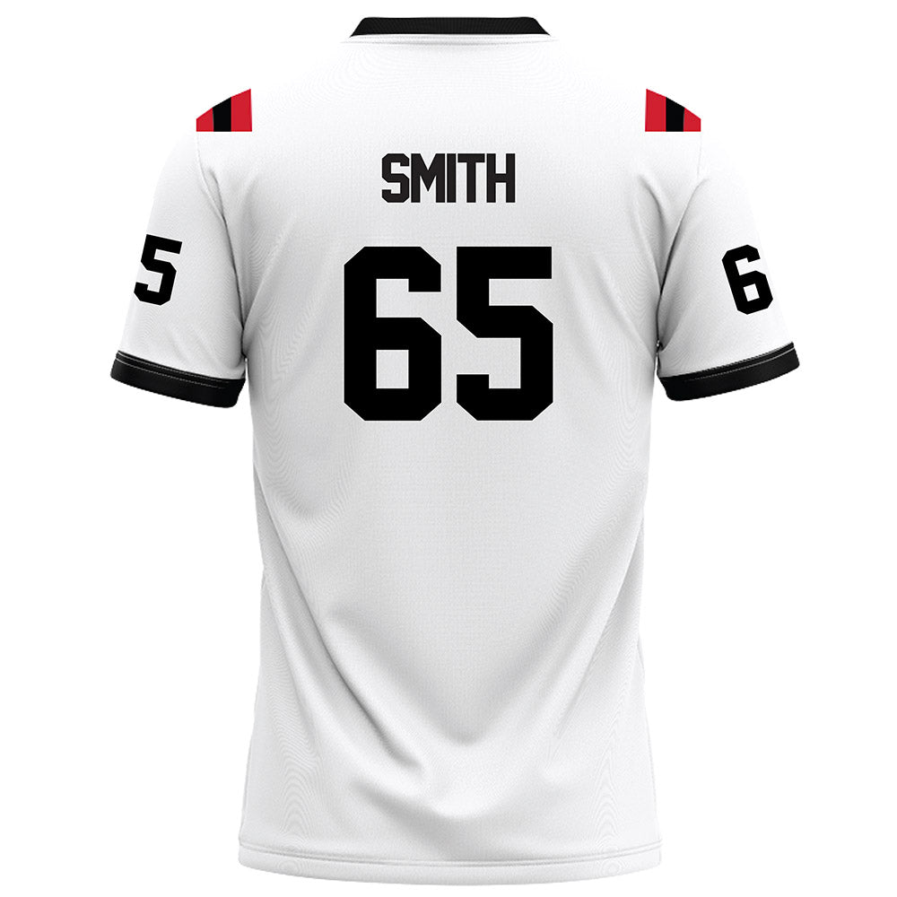 Arkansas State - NCAA Football : Noah Smith - White Football Jersey-1