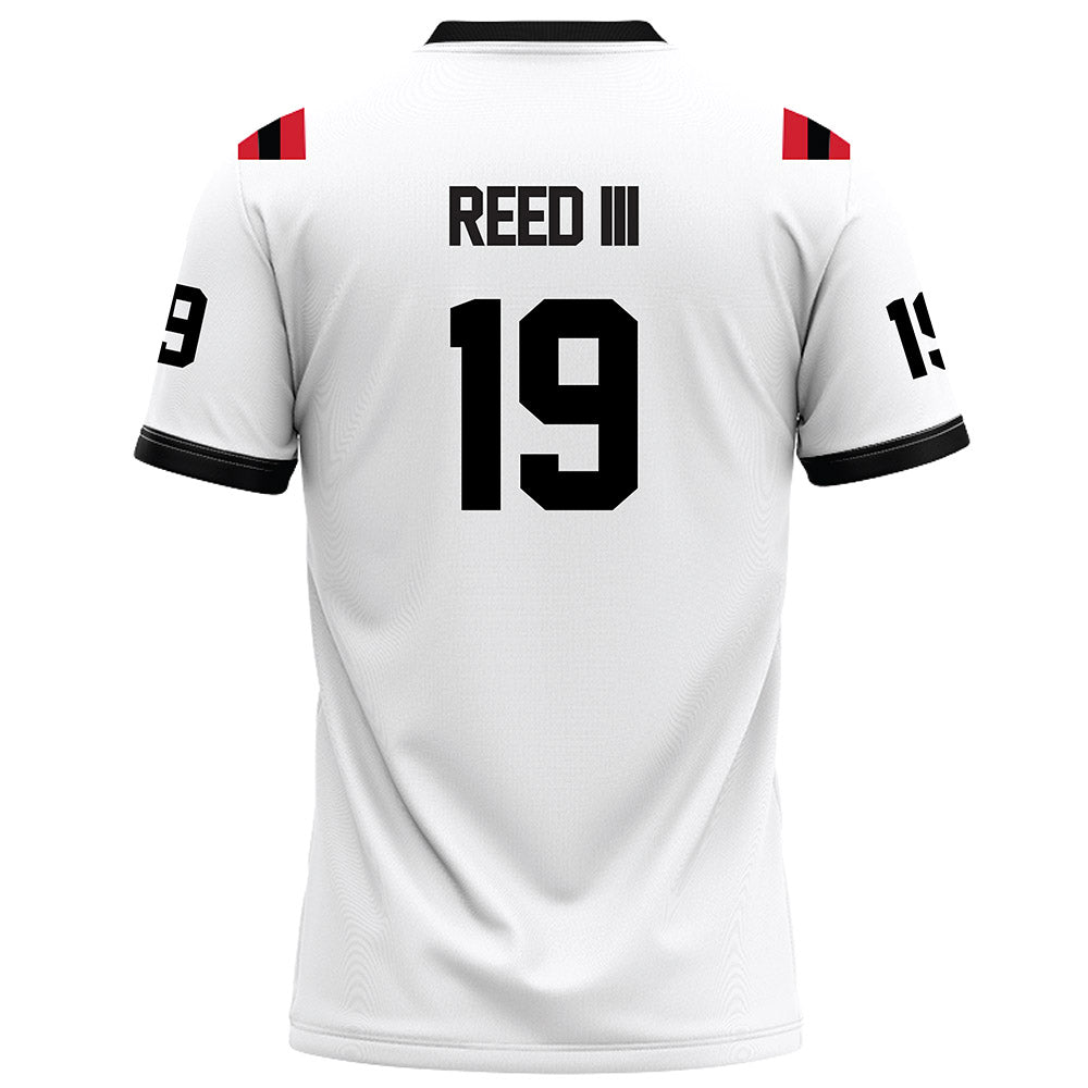 Arkansas State - NCAA Football : James Reed III - White Football Jersey