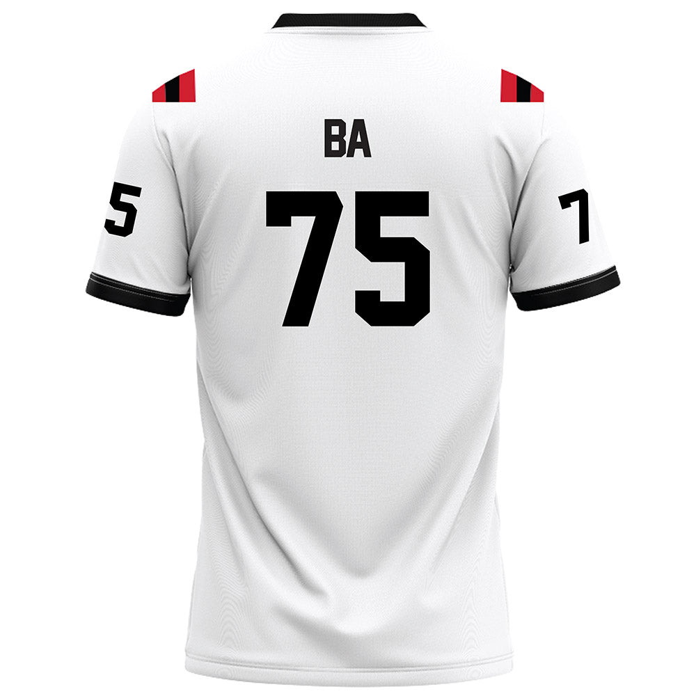 Arkansas State - NCAA Football : Saidou Ba - White Football Jersey