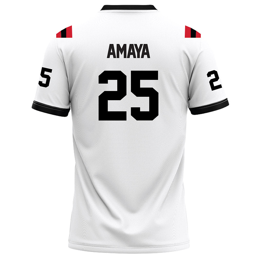 Arkansas State - NCAA Football : Clayton Amaya - White Football Jersey-1