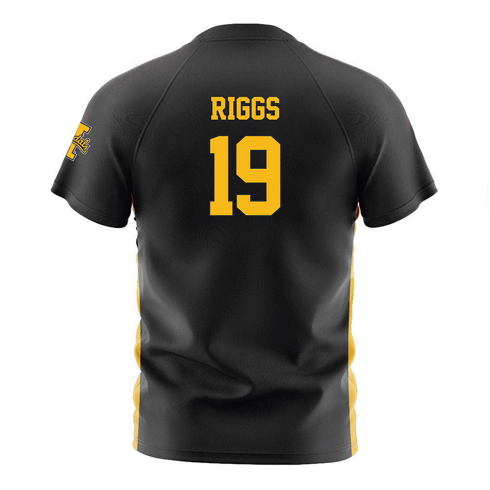 Idaho - NCAA Women's Soccer : Caitlyn Riggs - Black Soccer Jersey-1