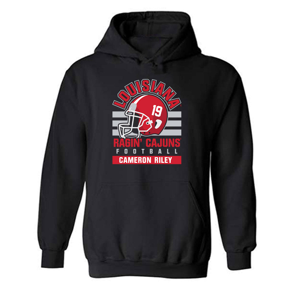 Louisiana - NCAA Football : Cameron Riley - Classic Fashion Shersey Hooded Sweatshirt-0