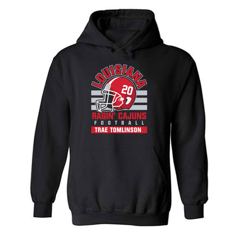 Louisiana - NCAA Football : Trae Tomlinson - Classic Fashion Shersey Hooded Sweatshirt-0