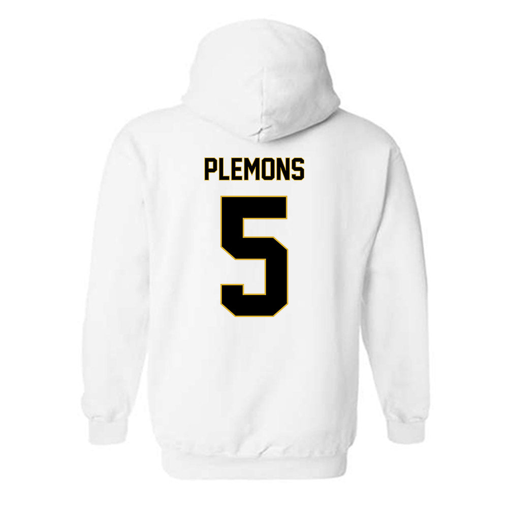 PFW - NCAA Women's Volleyball : Mya Plemons - Classic Fashion Shersey Hooded Sweatshirt-1